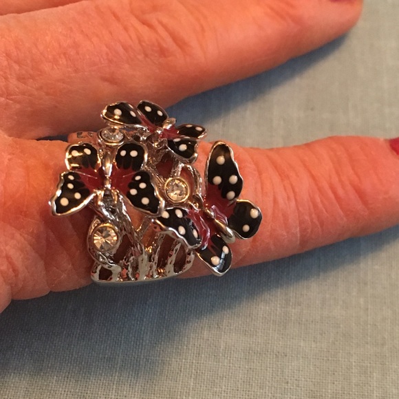 Andrew Hamilton Crawford Butterfly Ring Size 7 - Picture 8 of 8